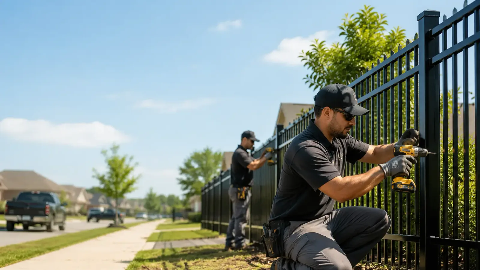 Metal Fence Installation in Disputanta, VA